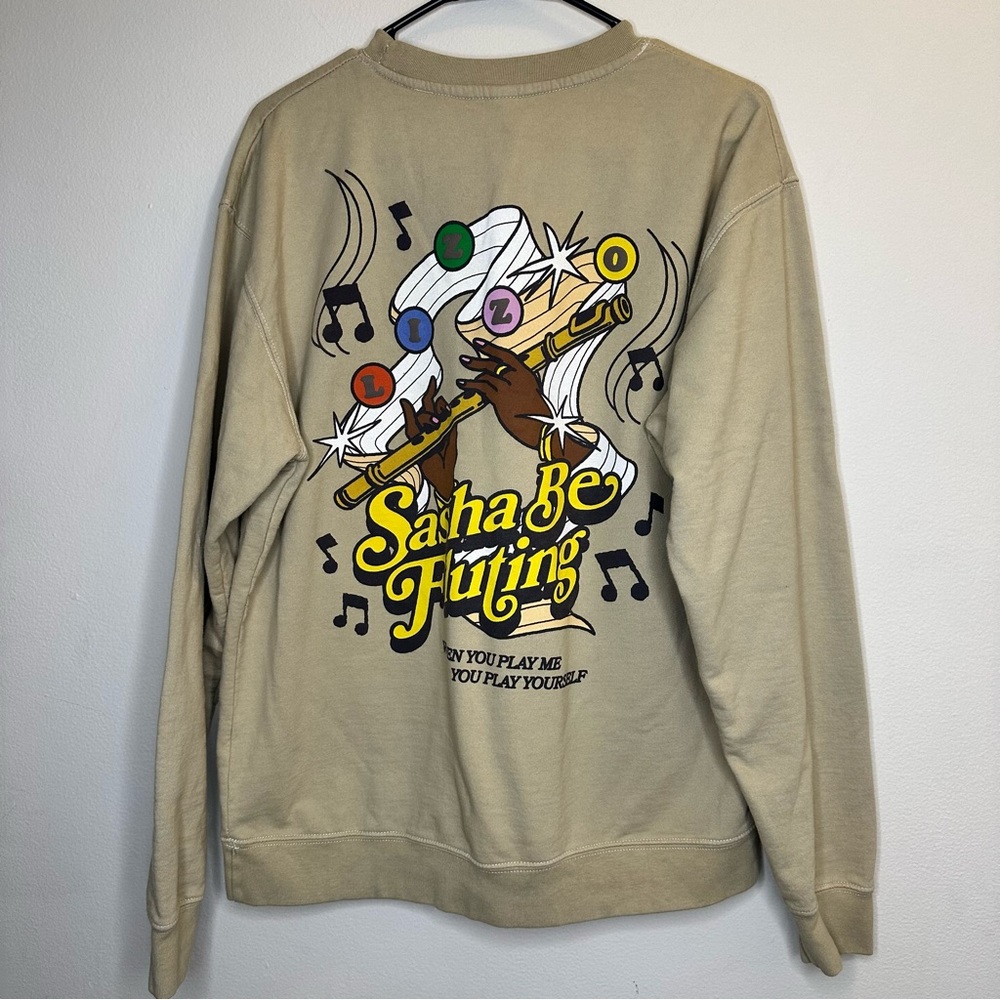 Lizzo You’re Special Tour, Sasha Be Fluting Sweatshirt Women’s Size L - Picture 3 of 7